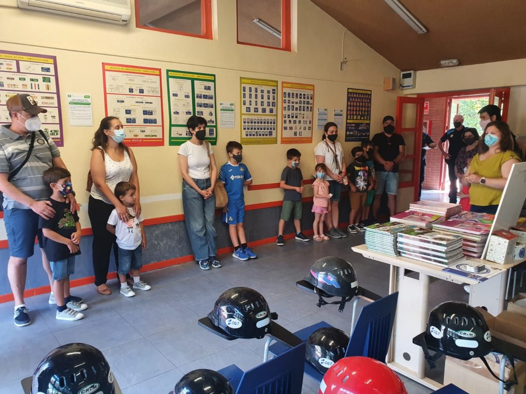 Texto Alternativo: Más de 1.200 niños y niñas confinados en su cumpleaños comienzan a disfrutar de su regalo en el Parque de Educación Vial