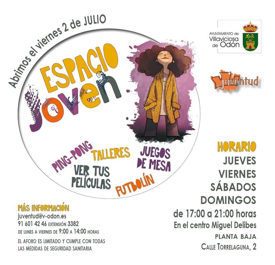 Texto Alternativo: Este viernes se abre el Espacio Joven situado en el Centro Miguel Delibes