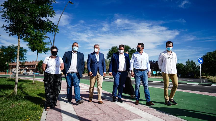 Texto Alternativo: Urbanizamos el entorno de la antigua carretera M-301 en Getafe
