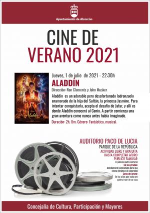 Texto Alternativo: ‘Aladdin’ de Will Smith da el pistoletazo de salida al Cine de Verano en el Parque de la República