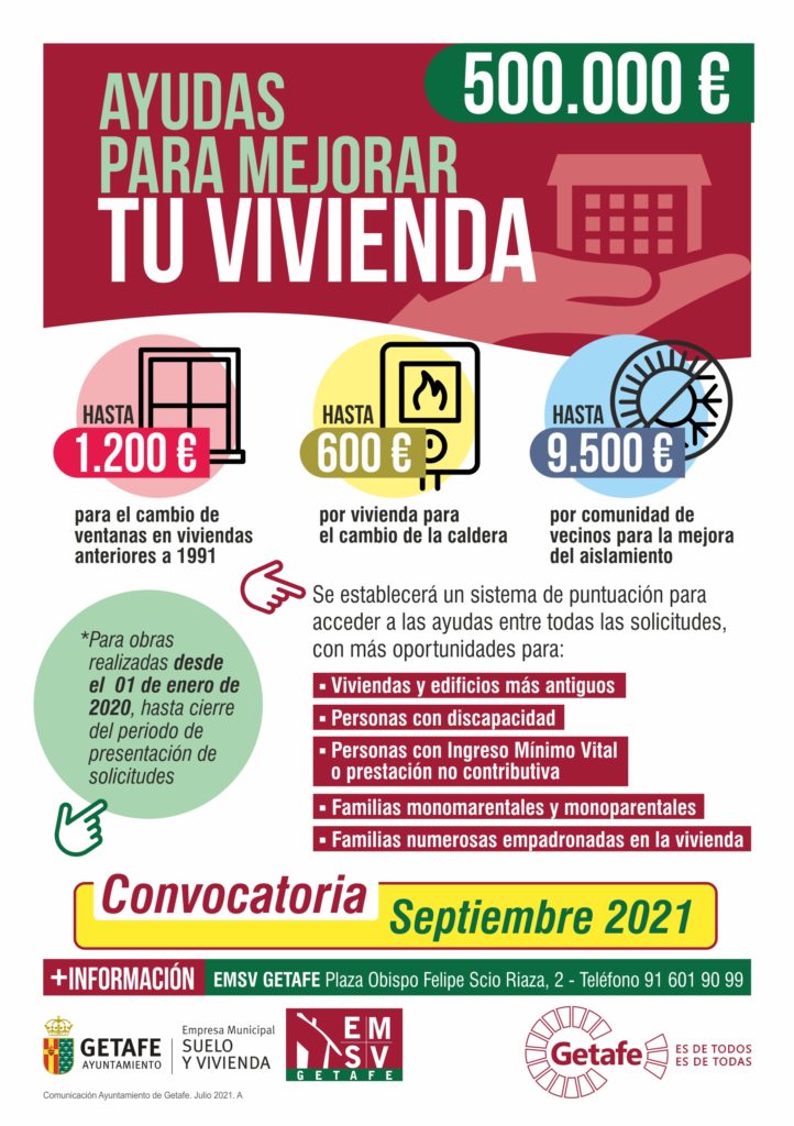 Texto Alternativo: A partir de septiembre 500.000 euros en ayudas para cambiar ventanas, calderas y mejorar el aislamiento