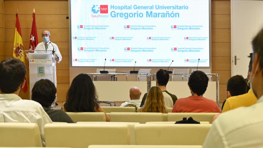 Texto Alternativo: El Hospital Gregorio Marañón recibe a sus 146 nuevos residentes