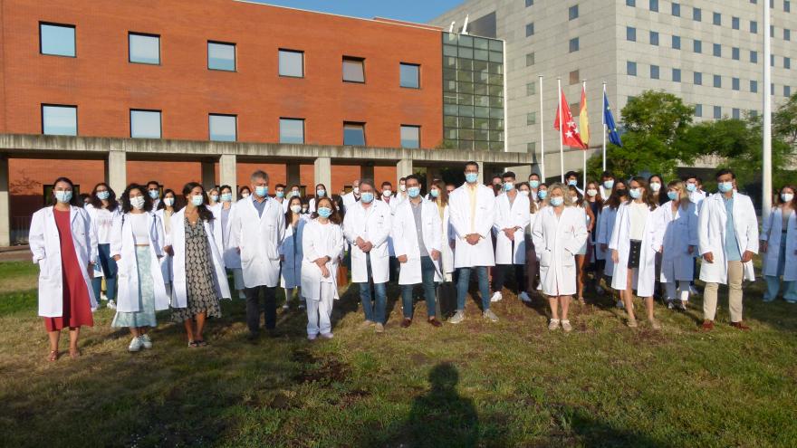 Texto Alternativo: Acogida de 62 nuevos residentes en el Hospital Universitario Fundación Alcorcón