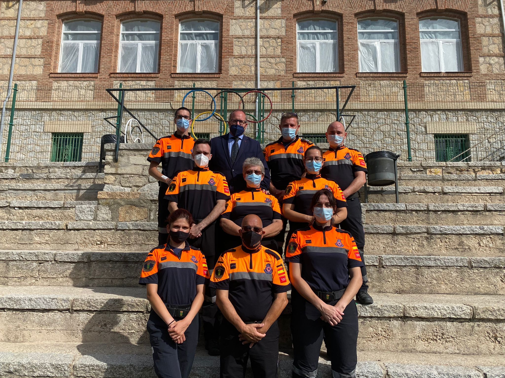 Texto Alternativo: La Agrupación de Protección incorpora a nueve voluntarios tras finalizar su curso de formación