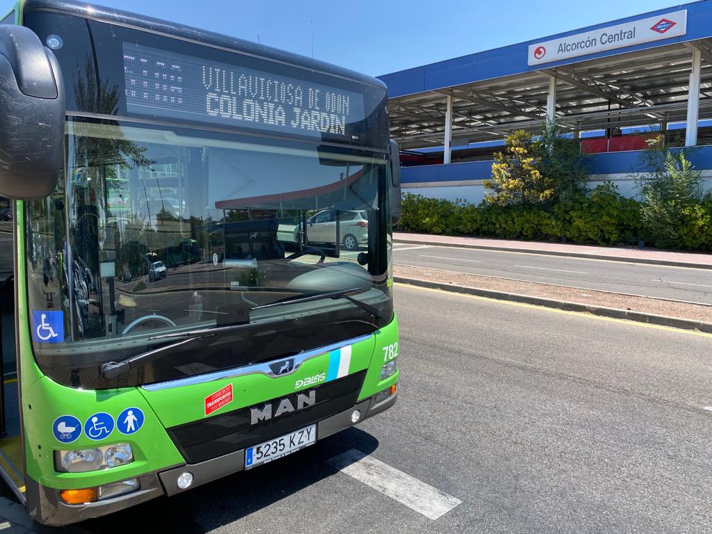 Texto Alternativo: La Comunidad de Madrid mejora la conexión de Villaviciosa de Odón con la estación de Colonia Jardín