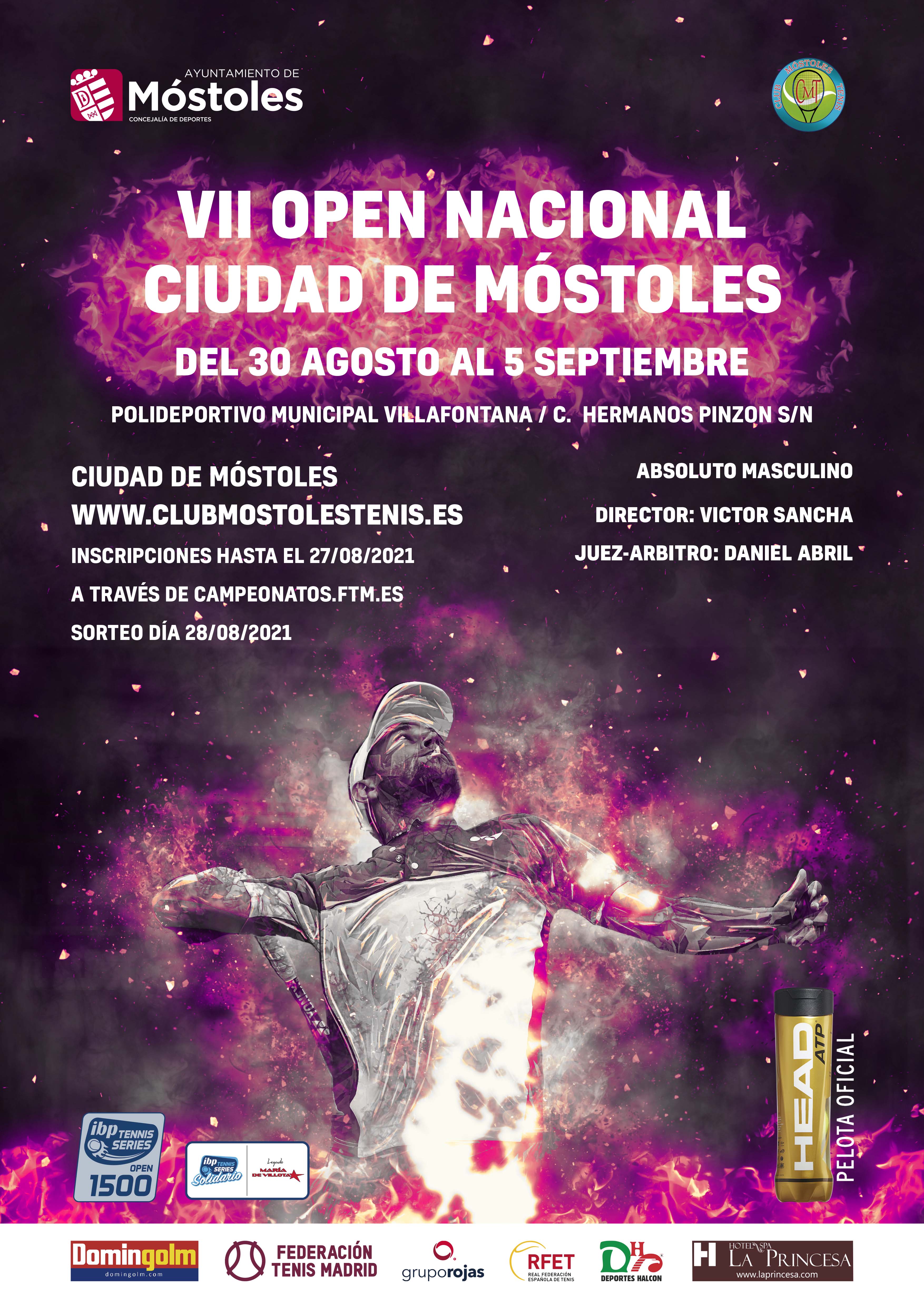 Texto Alternativo: El Polideportivo Municipal Villafontana será sede del VII Open Nacional Ciudad de Móstoles