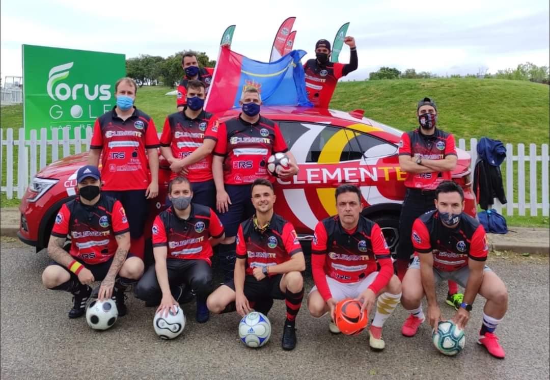 Texto Alternativo: Mostoleños en el Campeonato de España de Footgolf