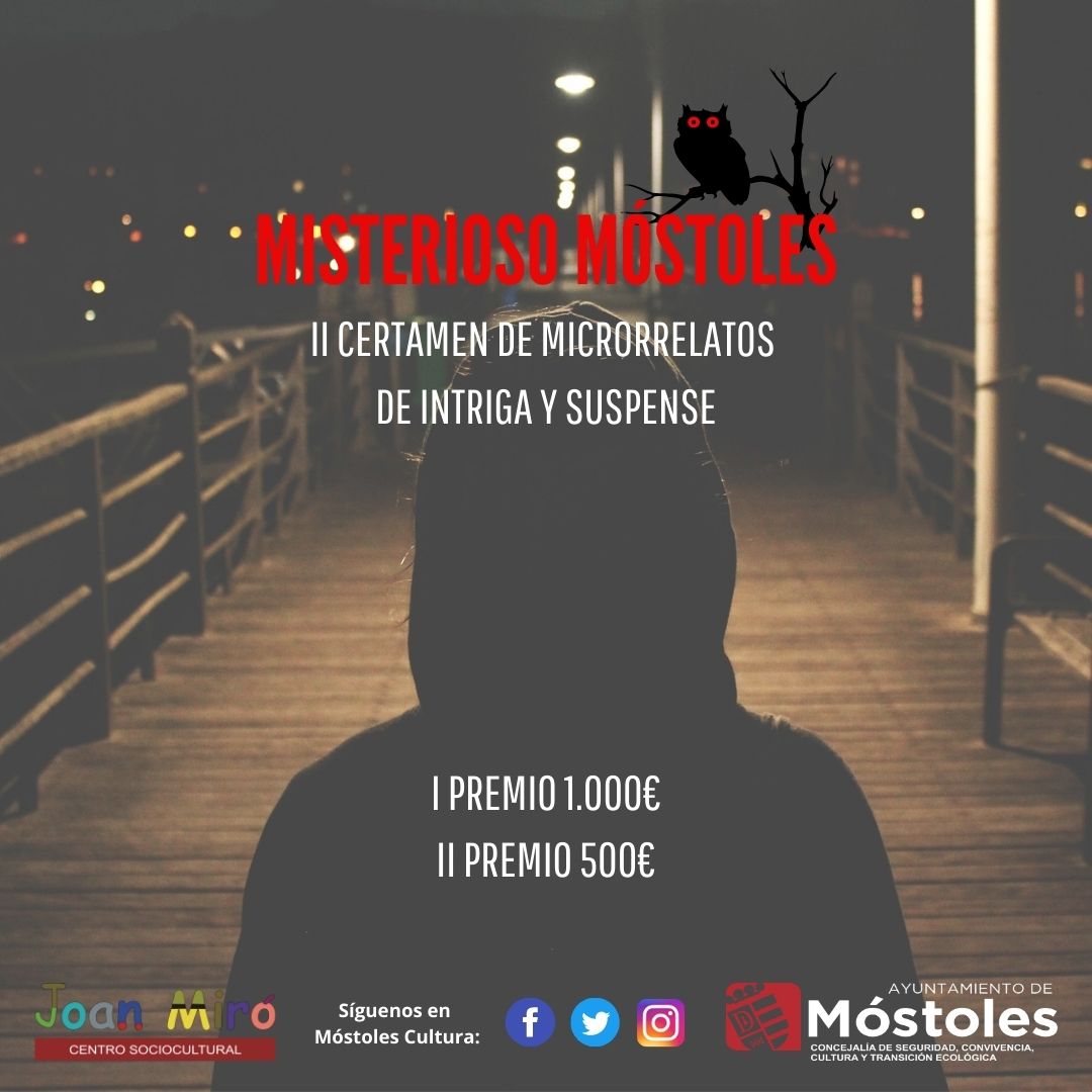 Texto Alternativo: Convocado el II Certamen de microrrelatos ‘Misterioso Móstoles’