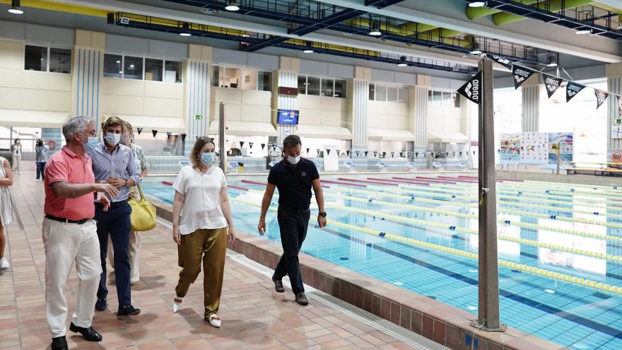 Texto Alternativo: Incorporamos la tecnología a la práctica deportiva de la natación