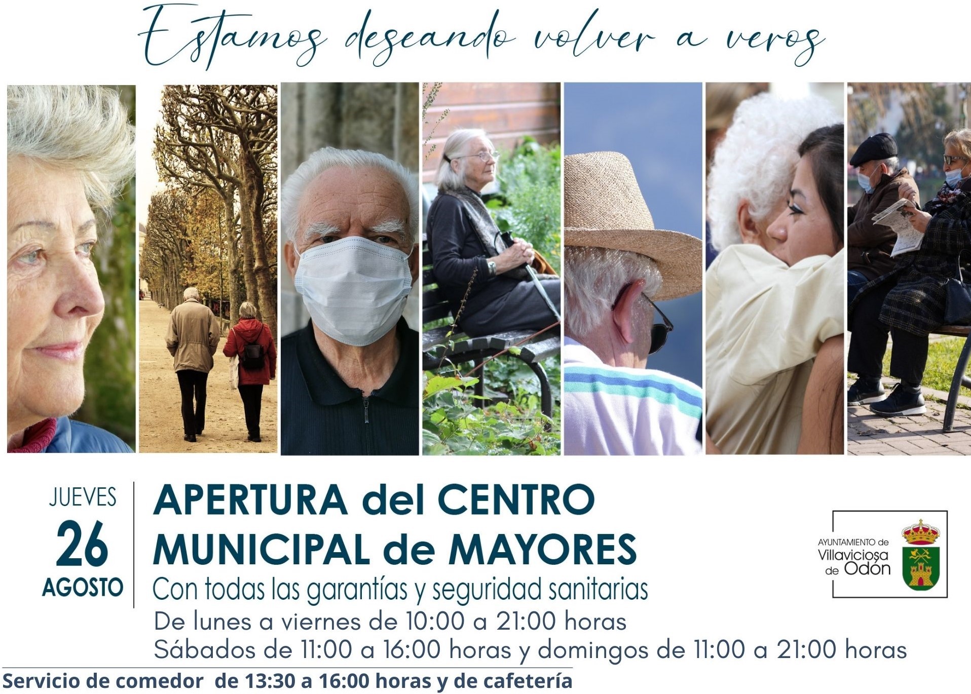 Texto Alternativo: El Centro de Mayores abrirá sus puertas el próximo 26 de agosto