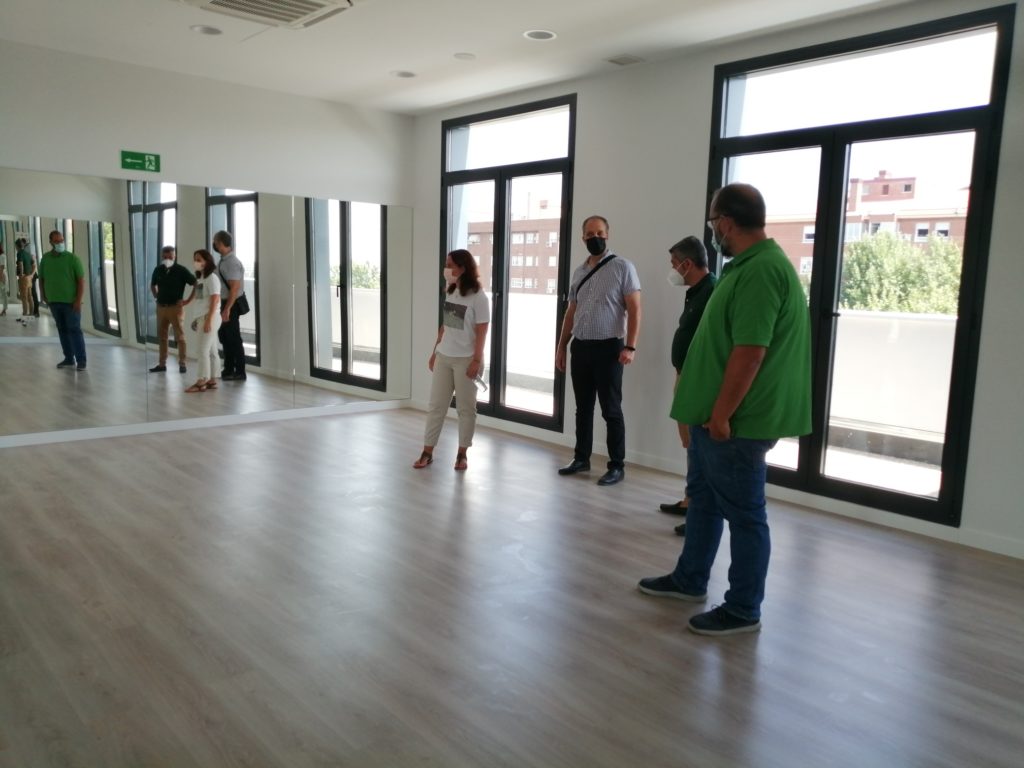 Texto Alternativo: Las obras del Centro Cívico de Getafe Norte próximas a su finalización para iniciar las actividades del curso