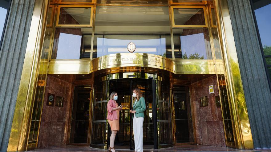 Texto Alternativo: Las pernoctaciones de viajeros internacionales en la Comunidad de Madrid crecieron un 56% en julio