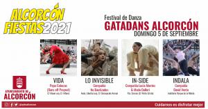 Texto Alternativo: Las calles de Alcorcón se convierten en escenarios urbanos con ‘GATADANS’, el festival de danza de las Fiestas 2021