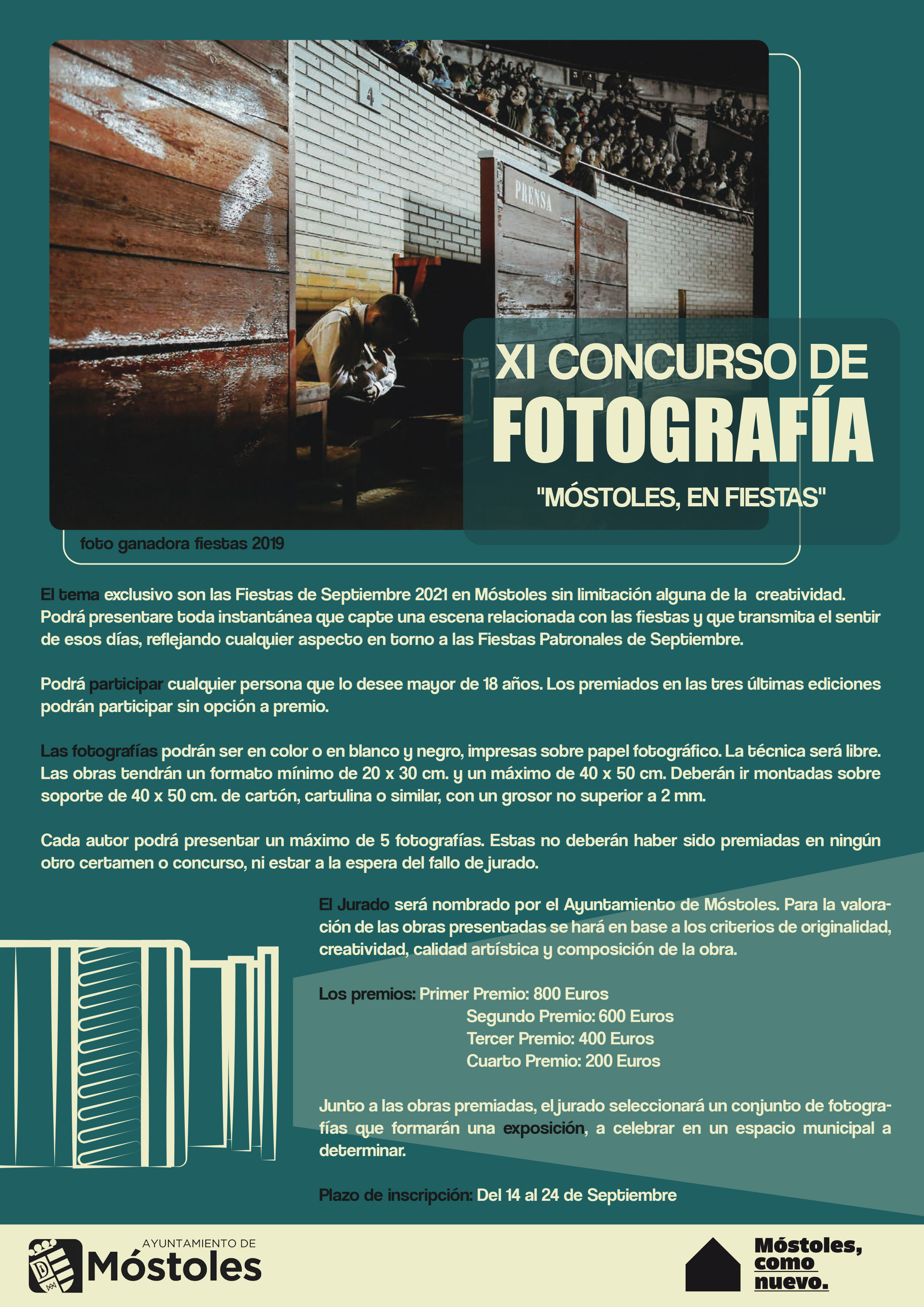 Texto Alternativo: El Gobierno de Móstoles convoca la XI edición del certamen de Fotografía Móstoles, en Fiestas