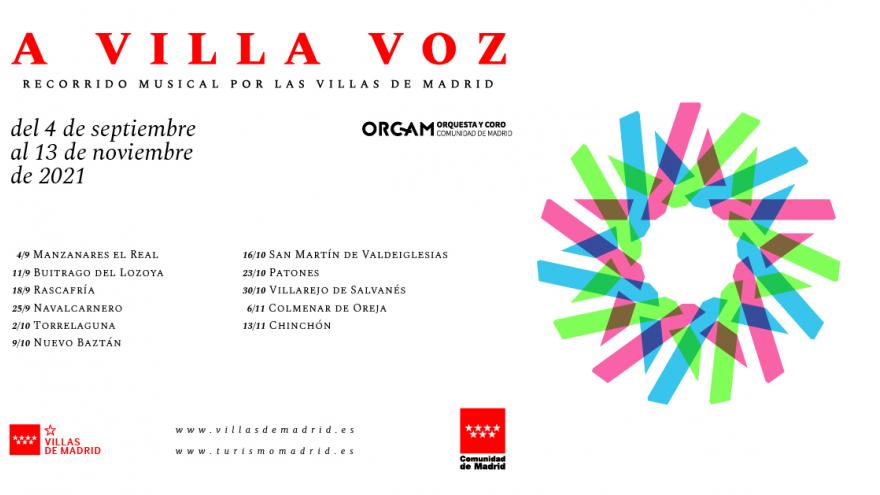 Texto Alternativo: El Gobierno de la Comunidad celebra la tercera edición de su ciclo A Villa Voz