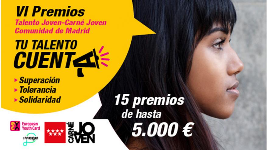 Texto Alternativo: Reconocemos la participan en proyectos sociales de los jóvenes con los Premios Talento Joven