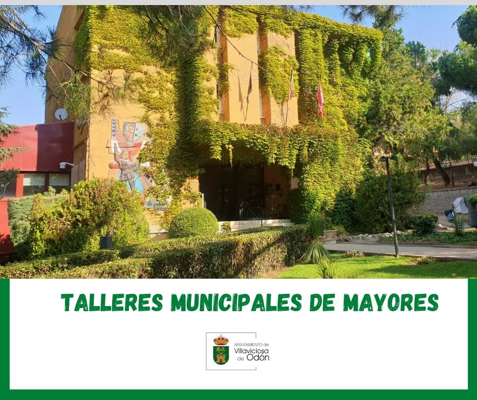Texto Alternativo: Los talleres Municipales de Mayores comenzarán el 1 de octubre