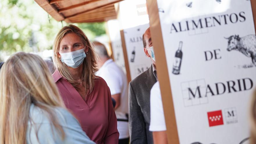 Texto Alternativo: La Comunidad lleva a la capital los alimentos de proximidad de La Despensa de Madrid para fomentar su consumo