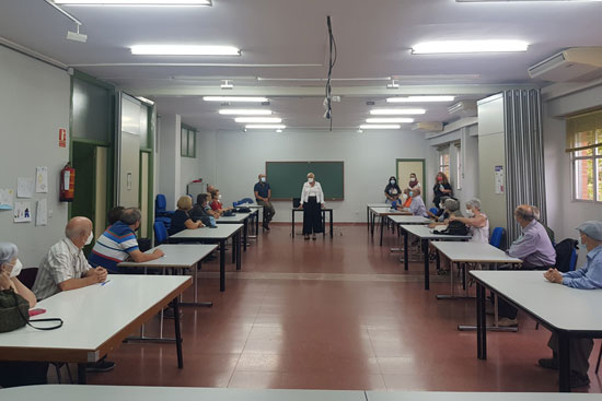 Texto Alternativo: El Ayuntamiento de Leganés prepara la reapertura de los centros de mayores impartiendo formación para garantizar el cumplimiento de las medidas frente al COVID