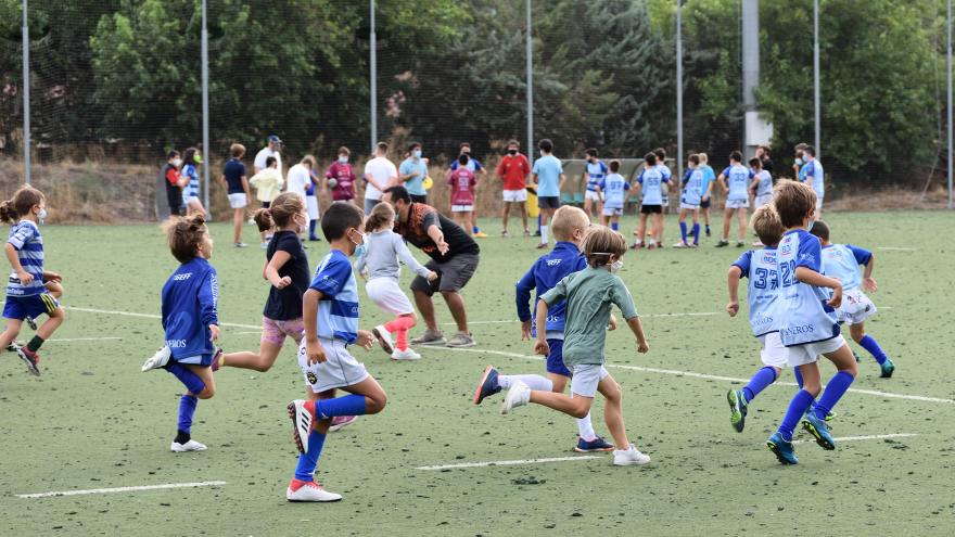 Texto Alternativo: Inaugurada nueva temporada Club de Rugby Cisneros con la D.G.Infancia,Familia y Fomento Natalidad