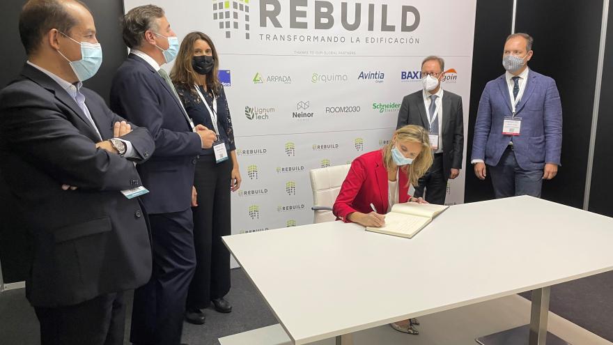 Texto Alternativo: Participamos en REBUILD 2021, un evento nacional sobre la edificación