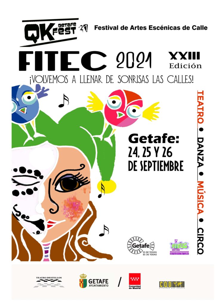 Texto Alternativo: Getafe se llena de actividades en la calle con QKfest del 24 al 26 de septiembre