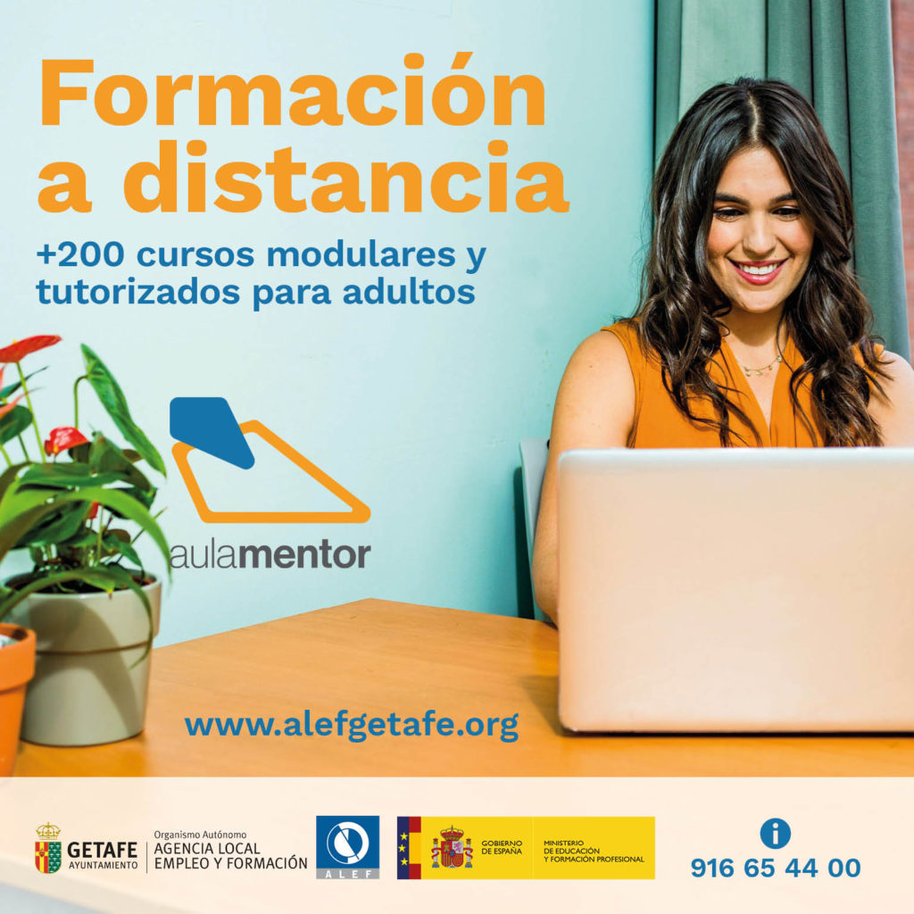Texto Alternativo: ALEF amplía su oferta de formación a distancia con la creación de Aula Mentor