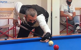 Texto Alternativo: Adrián Legazpi del Club Billar Móstoles se impone en el Gran Premio de España Ciudad de Gandía