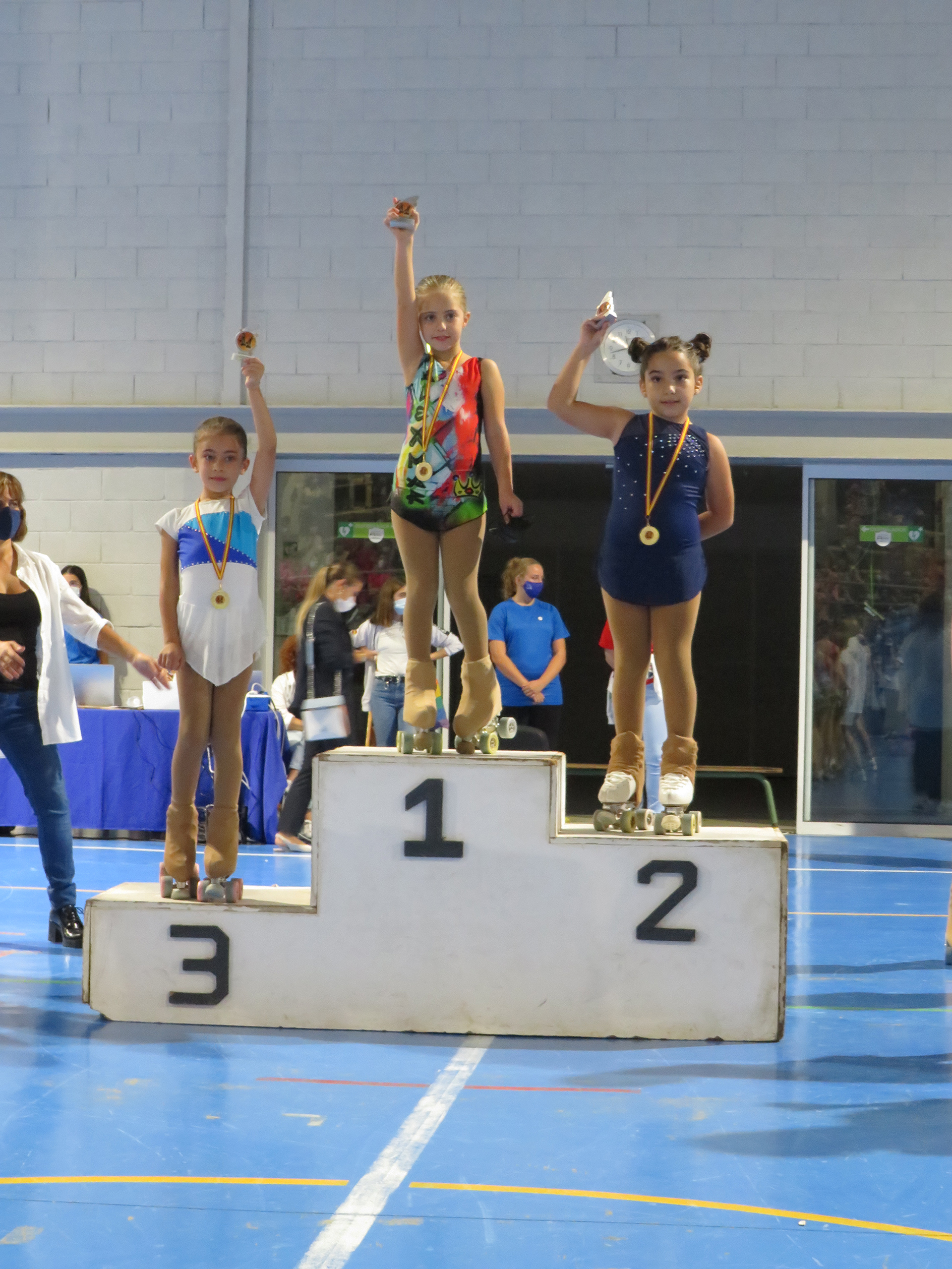Texto Alternativo: El Club de Patinaje Artístico Móstoles participó con éxito en el III Trofeo Internacional Espartinas