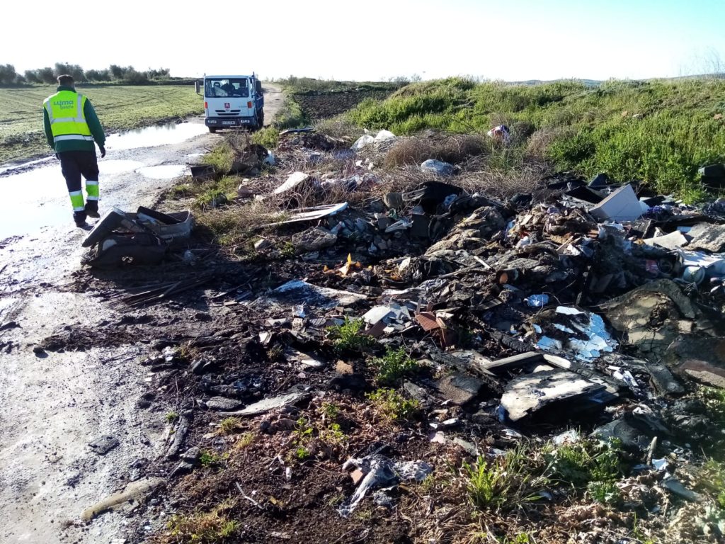 Texto Alternativo: Getafe actúa en 39 vertidos incontrolados