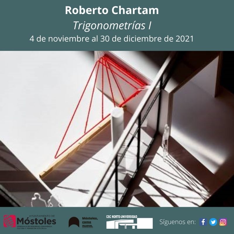 Texto Alternativo: Roberto Chartam presenta su obra Trigonometrías I en el Centro Sociocultural Norte-Universidad