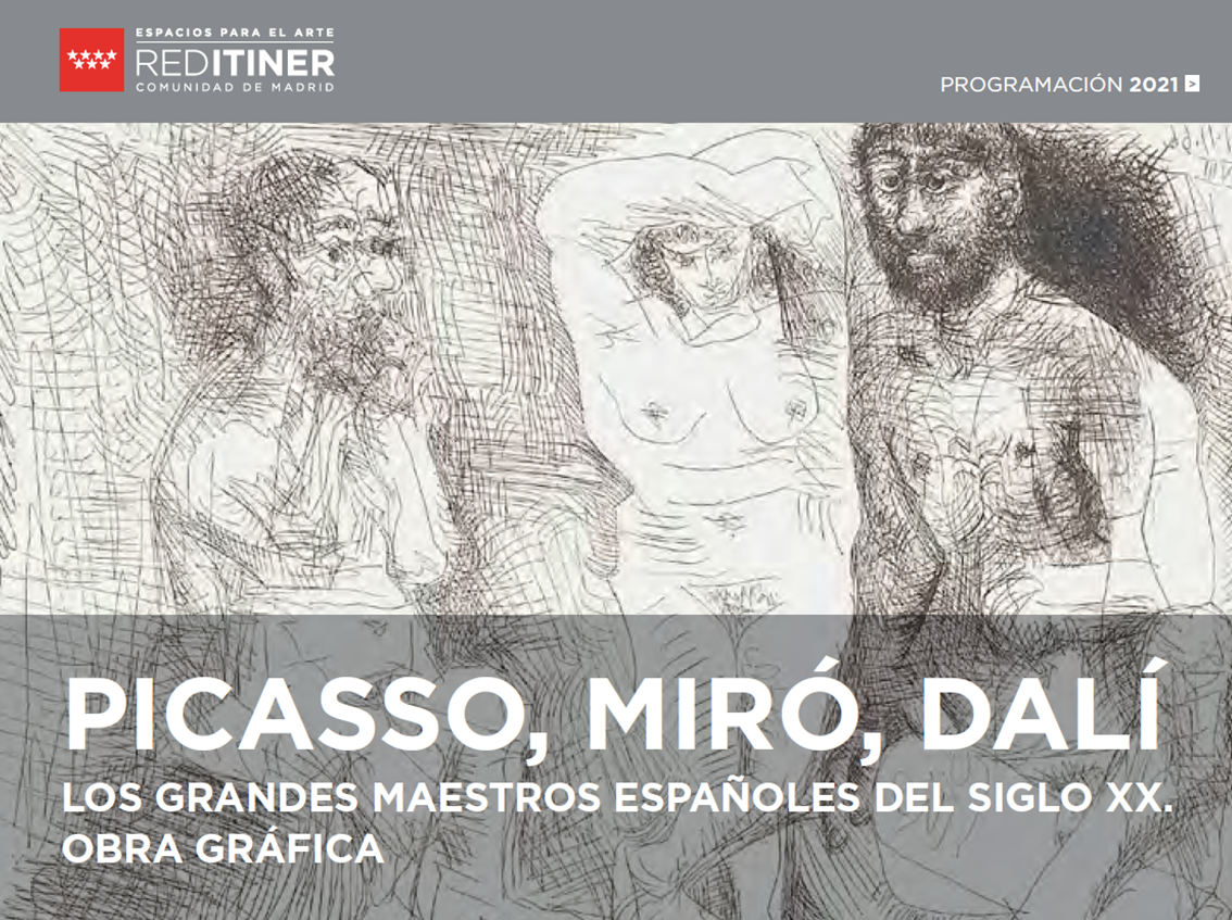 Texto Alternativo: Visitas guiadas para conocer más detalles de la muestra de grabados de Picasso, Miró y Dalí expuesta en el Coliseo de la Cultura