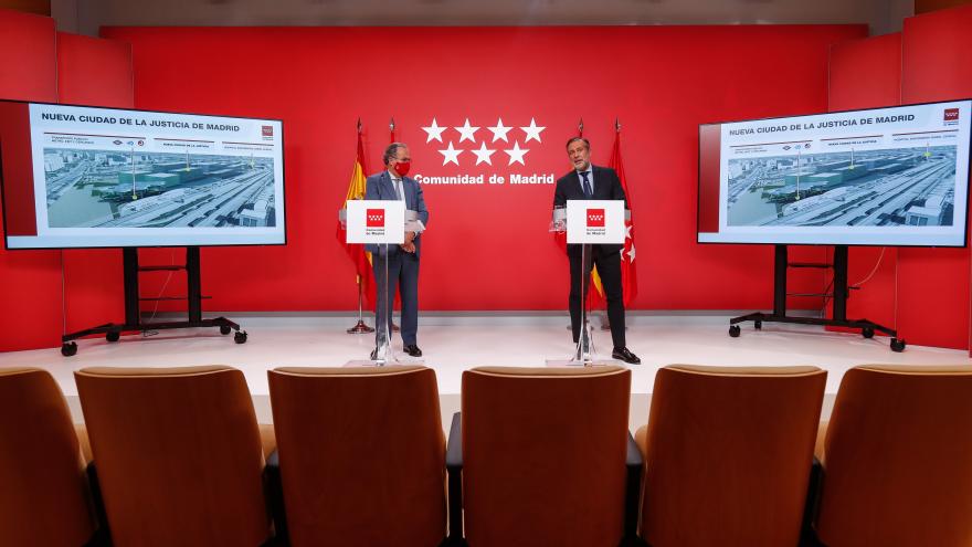 Texto Alternativo: La Comunidad avanza en el proyecto de la nueva Ciudad de la Justicia que ahorrará más de 20 millones anuales