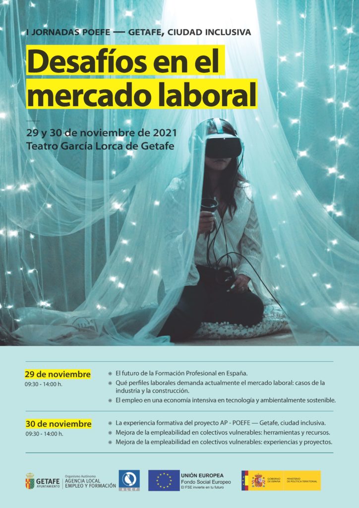 Texto Alternativo: Getafe debate sobre el futuro de la formación profesional y del mercado laboral