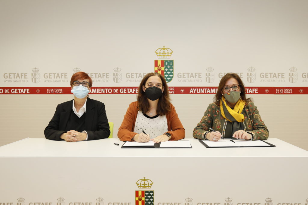 Texto Alternativo: Getafe renueva su compromiso con Dedines