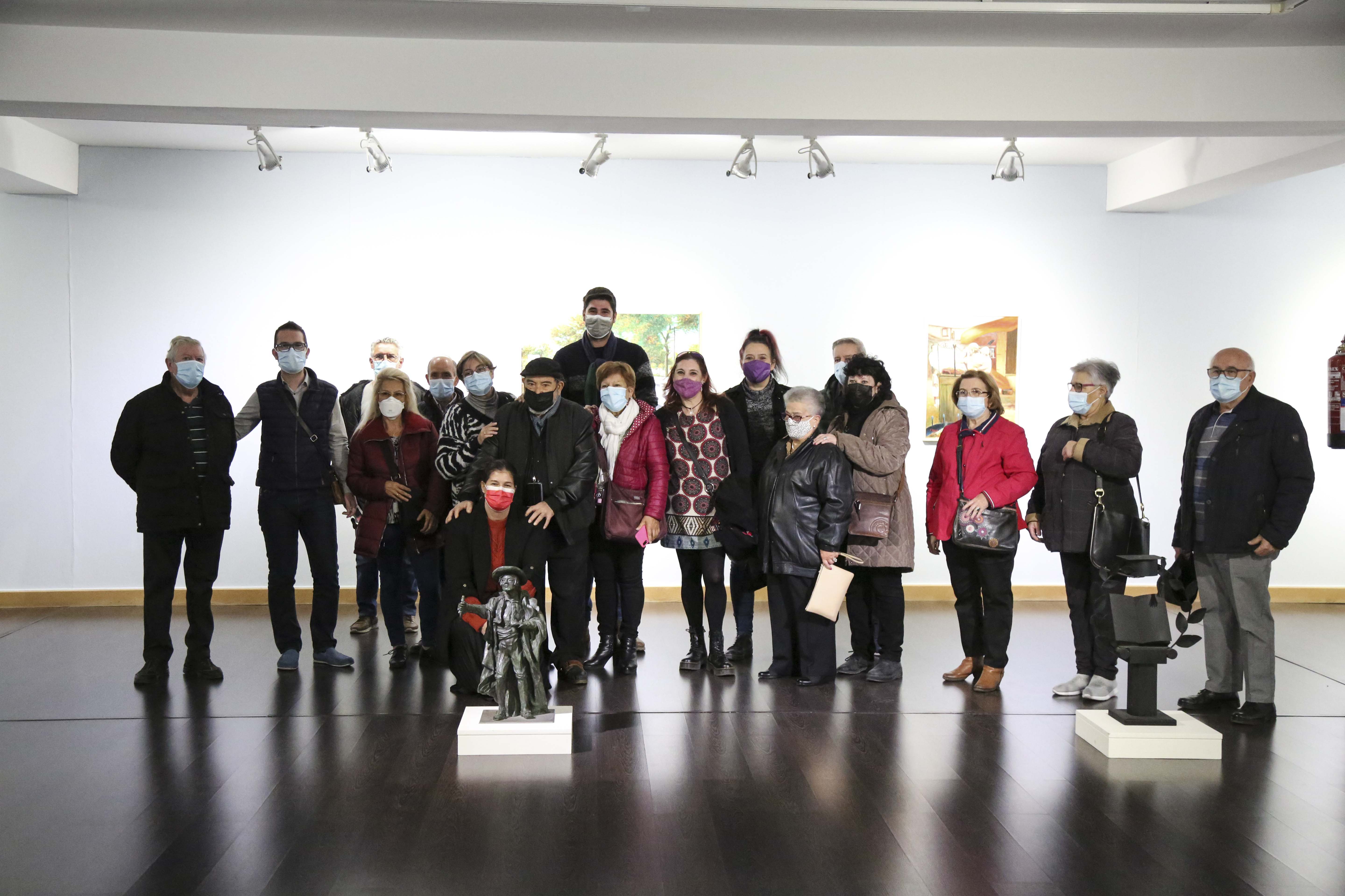 Texto Alternativo: El Museo de la Ciudad acoge una muestra de las obras del mostoleño Francisco Cobos