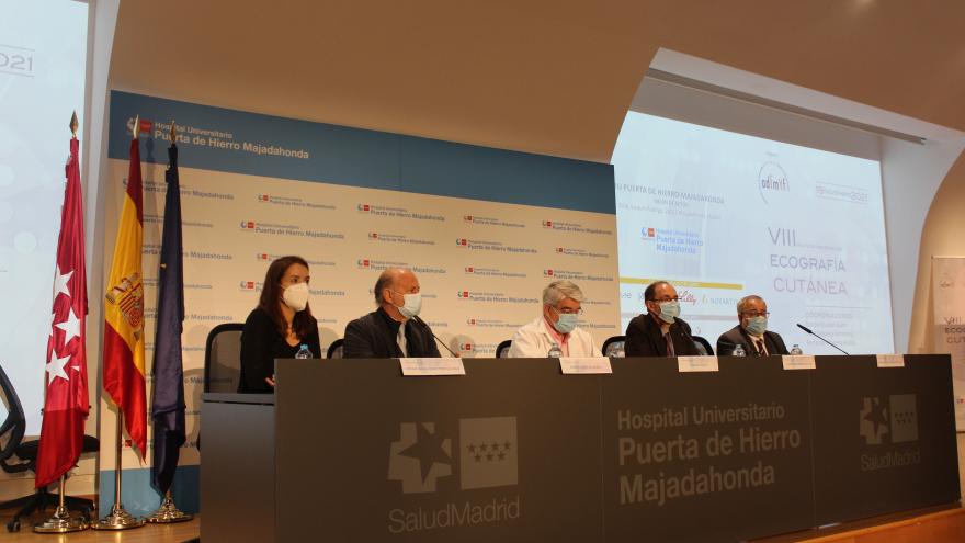 Texto Alternativo: El Hospital Universitario Puerta de Hierro acoge la Reunión Nacional de Ecografía Cutánea