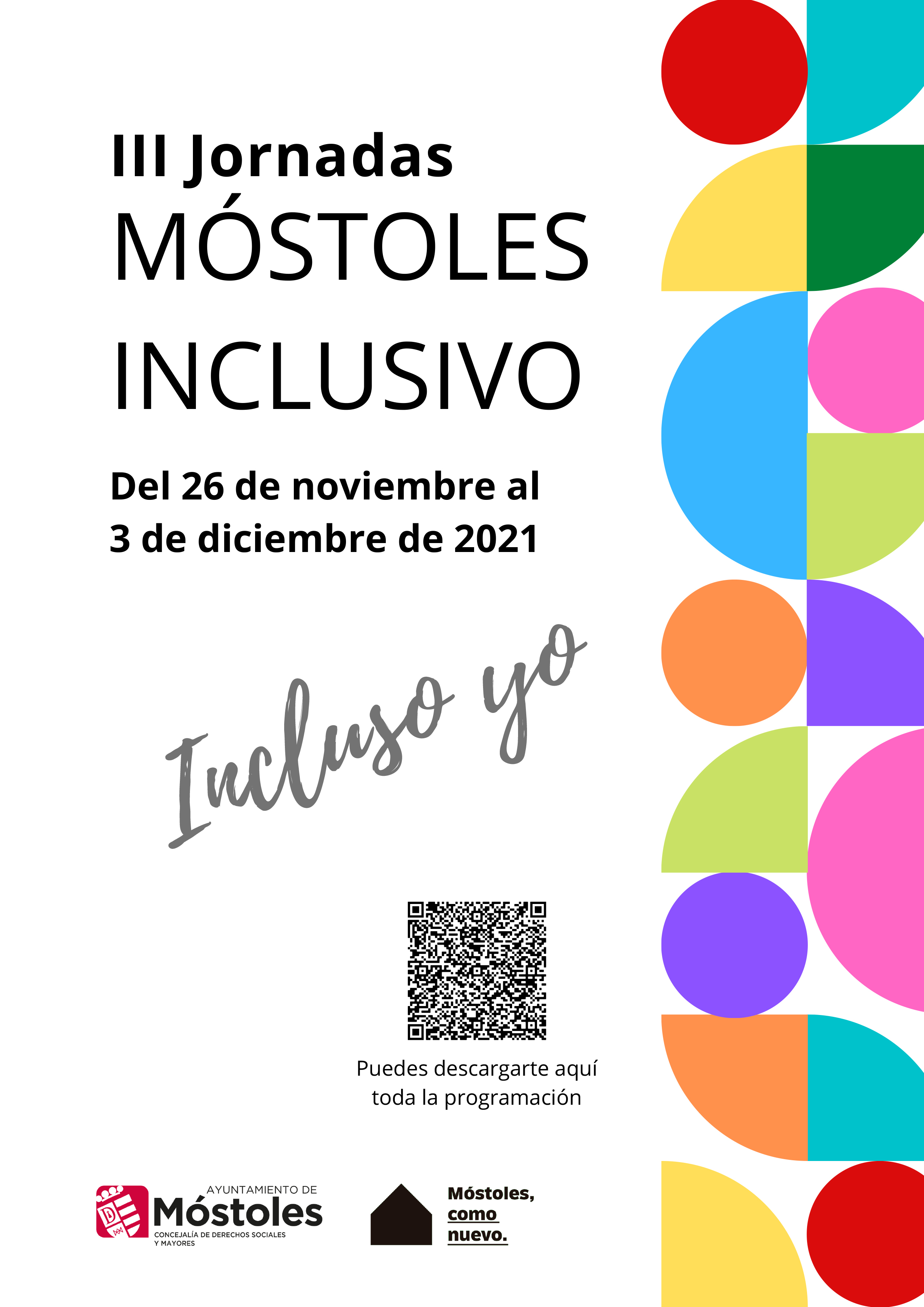 Texto Alternativo: El Gobierno de Móstoles sigue apostando por una ciudad inclusiva y diversa en las III Jornadas Móstoles Inclusivo