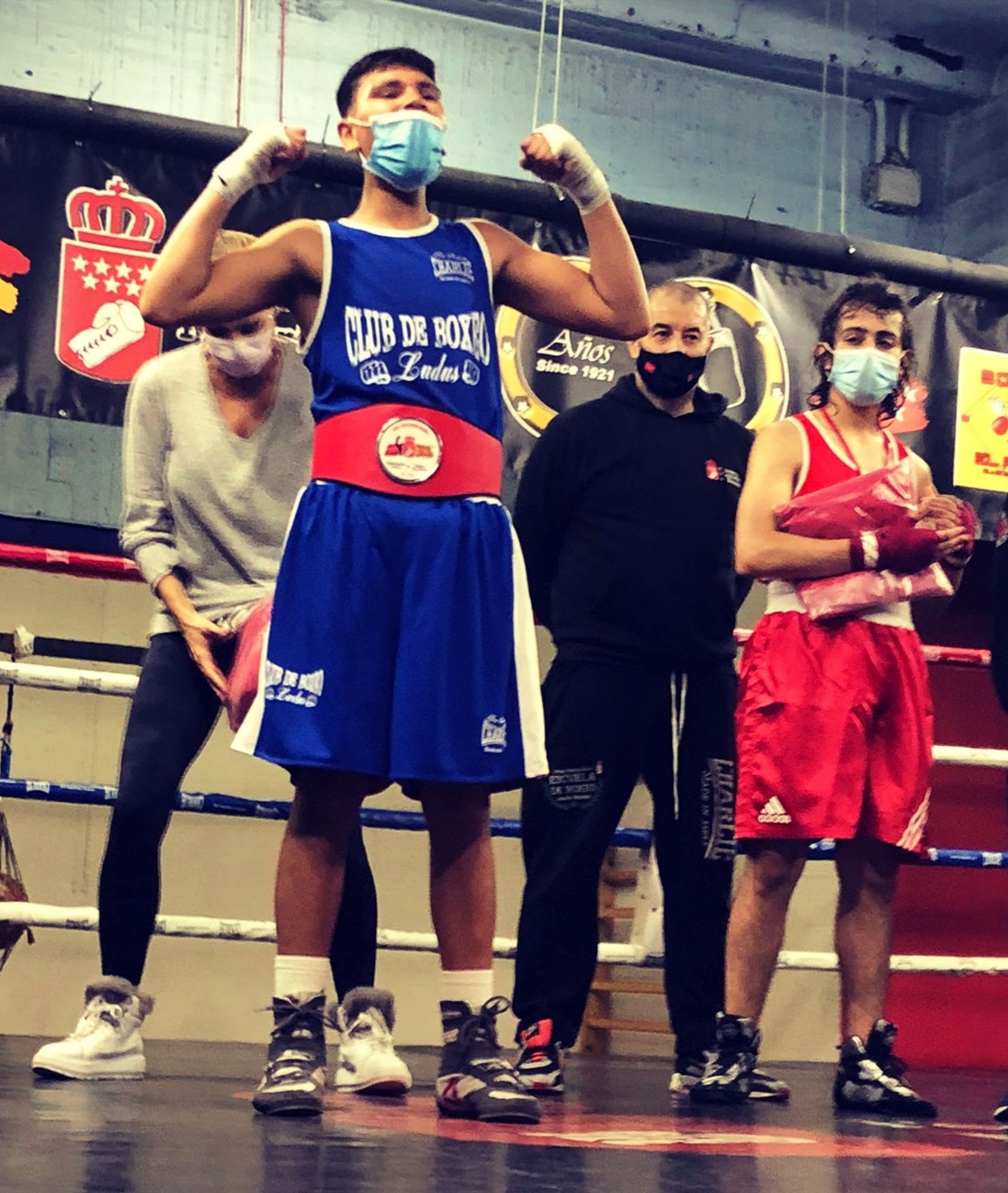 Texto Alternativo: El mostoleño Dilgit Singh se proclama Campeón de Madrid de boxeo en edad escolar