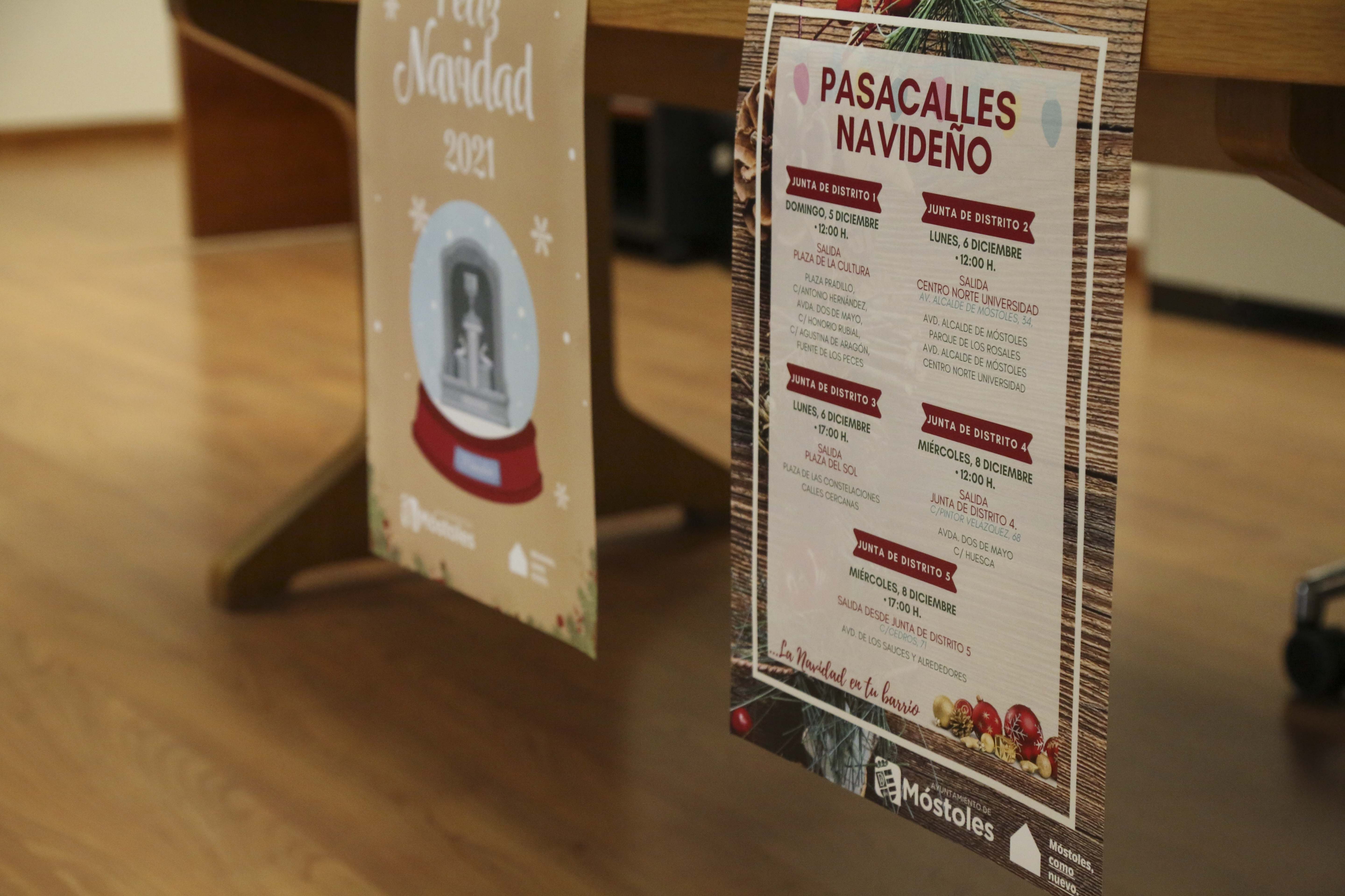 Texto Alternativo: Móstoles presenta el programa de las Fiestas de Navidad