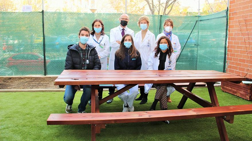 Texto Alternativo: El Hospital Clínico San Carlos crea un huerto terapéutico para pacientes psiquiátricos ingresados
