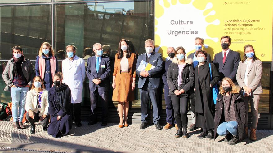 Texto Alternativo: El Hospital Clínico San Carlos acoge la exposición 'Cultura de Urgencias'