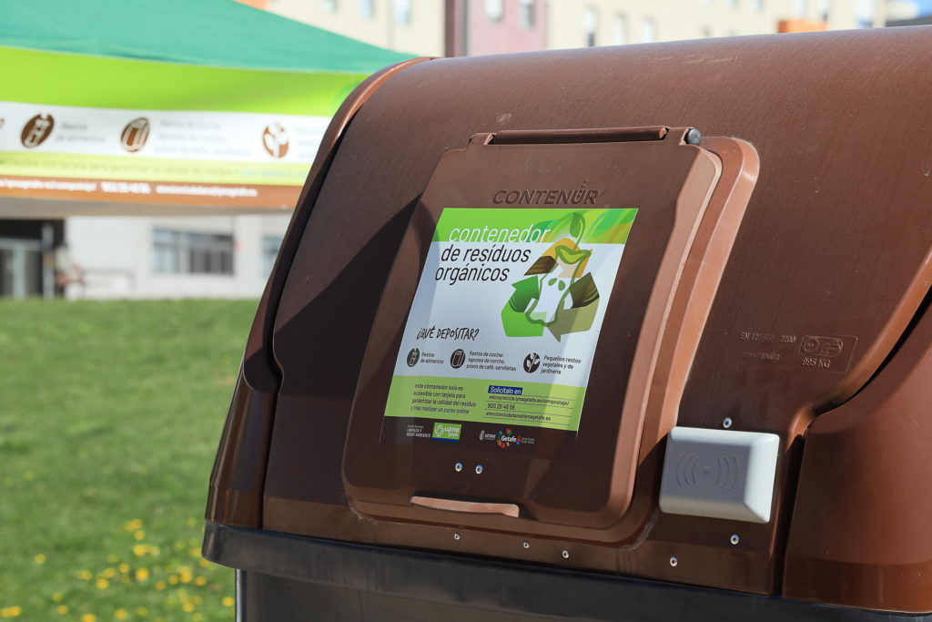 Texto Alternativo: Más de 2.800 hogares utilizan ya el quinto contenedor en Getafe