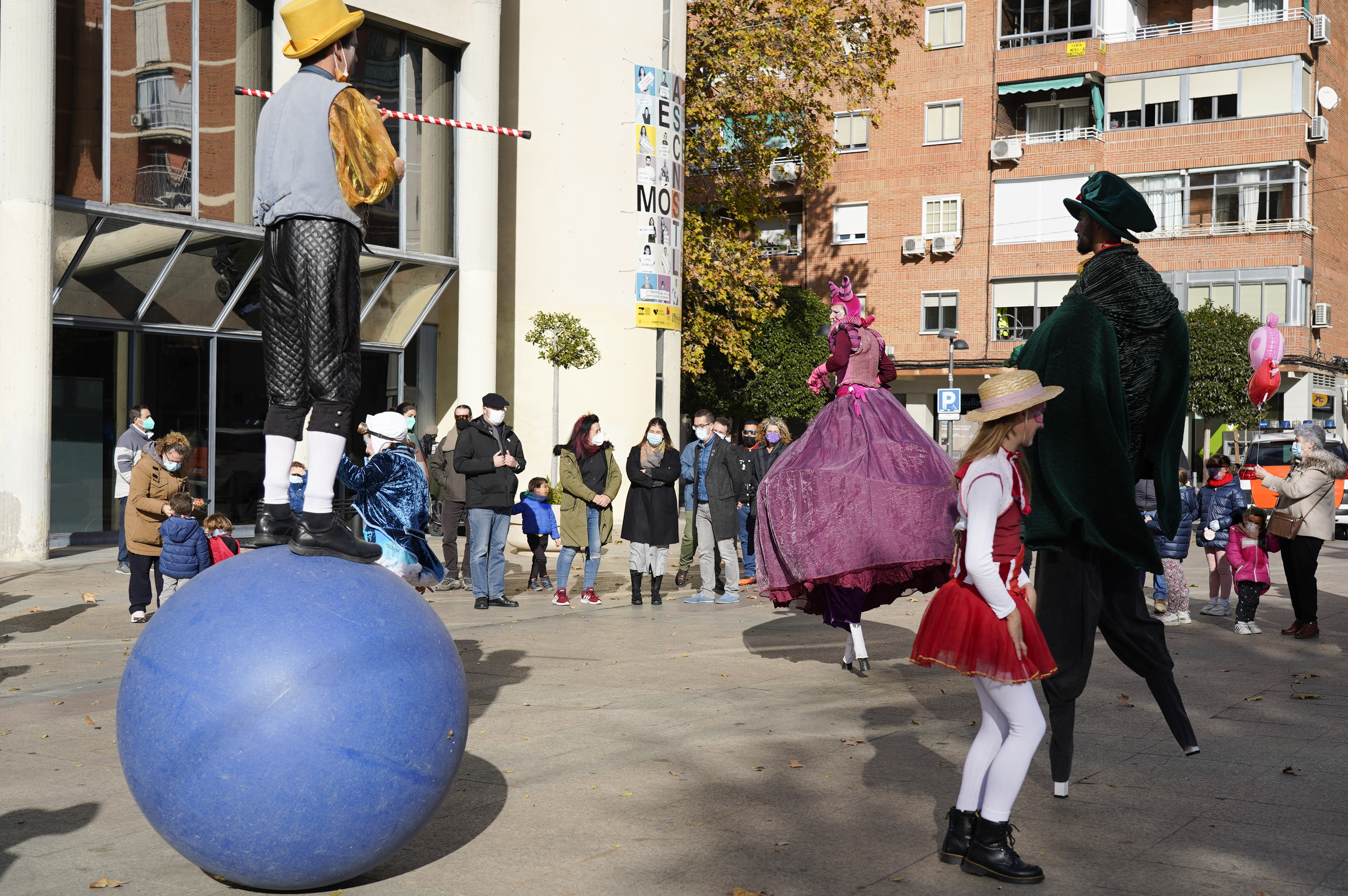 Texto Alternativo: Pasacalles navideño los días 5, 6 y 8 de diciembre de 2021