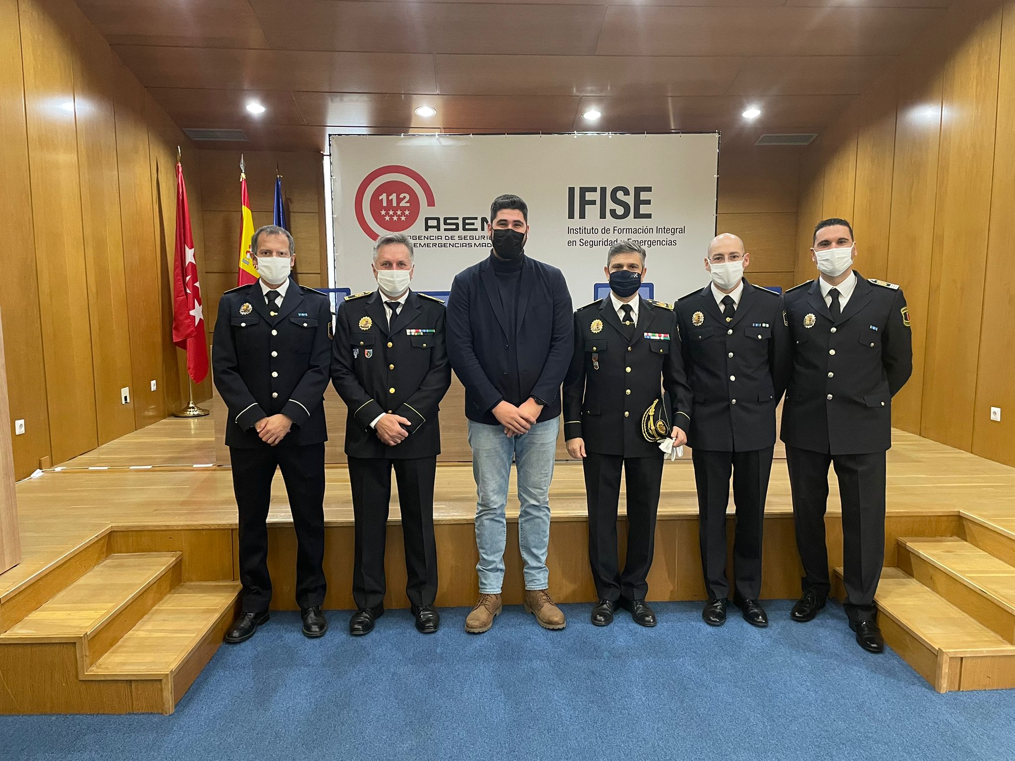Texto Alternativo: Un nuevo intendente y tres nuevos inspectores reforzarán la jefatura de Policía Municipal de Móstoles
