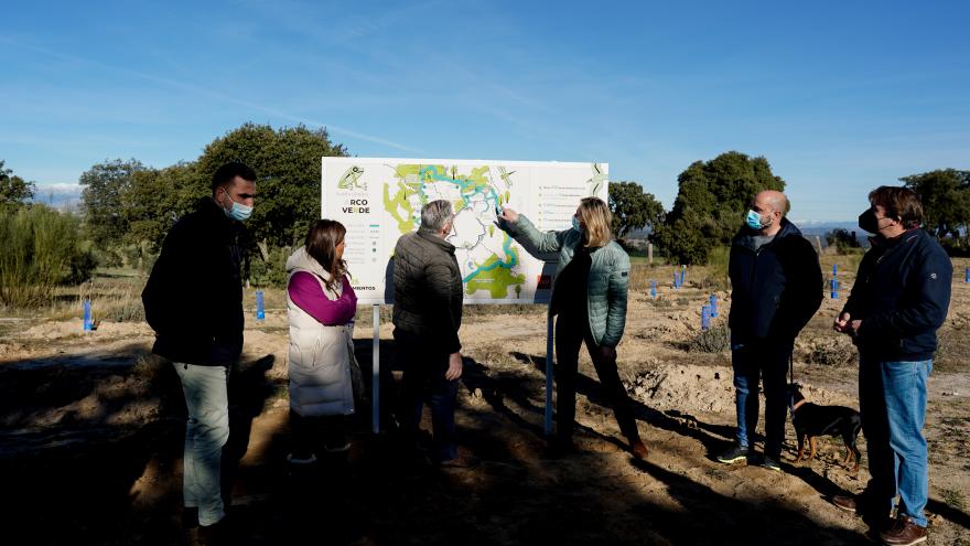 Texto Alternativo: El proyecto Arco Verde alcanza ya la cifra de 50.000 árboles plantados