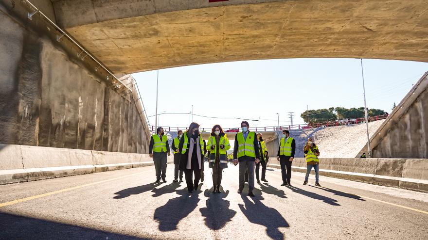 Texto Alternativo: Díaz Ayuso anuncia la prolongación en 2022 de la M-500 y la salida de Aravaca con la M-503