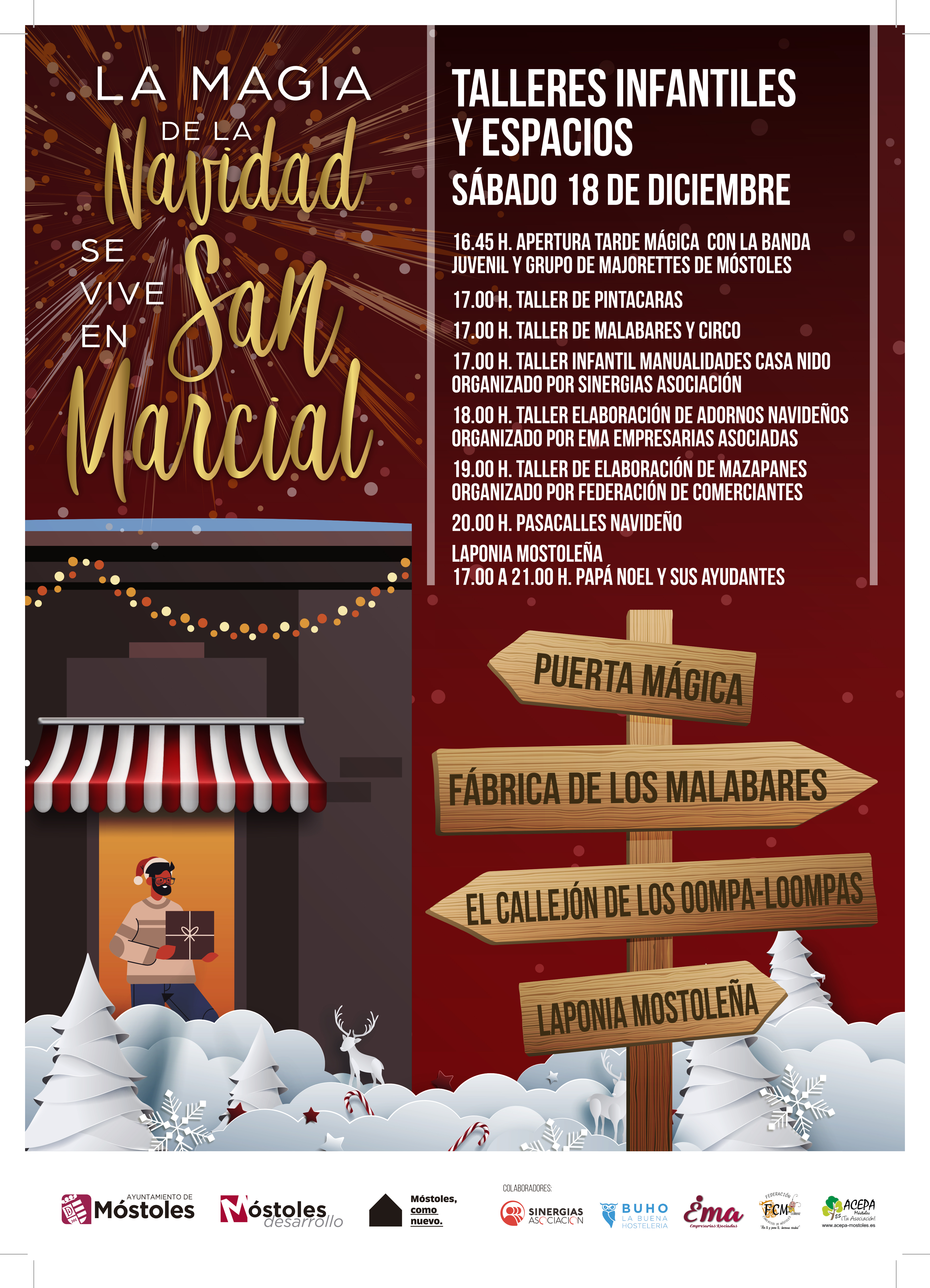 Texto Alternativo: Tarde Mágica del Comercio para dinamizar la campaña de Navidad