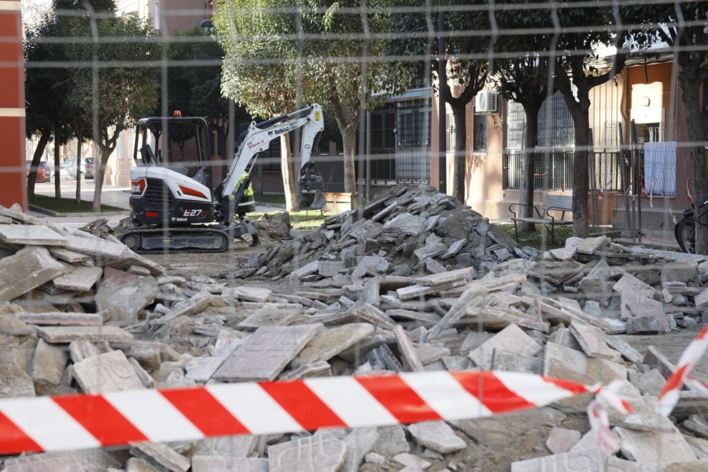 Texto Alternativo: Getafe inicia las obras de mejora de varias calles de Las Margaritas