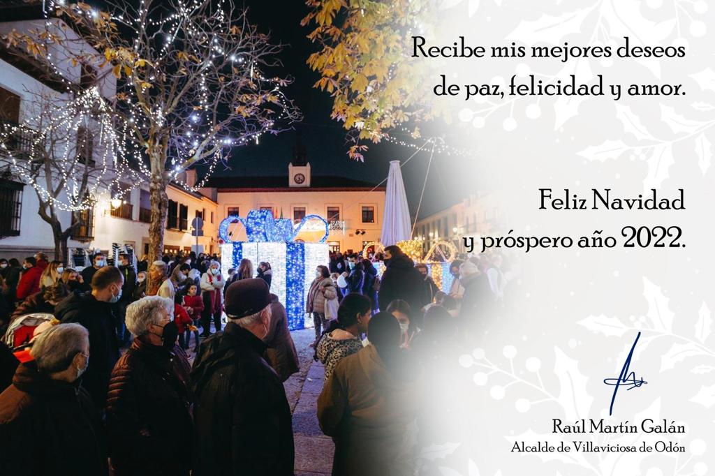 Texto Alternativo: Felicitación Navideña del alcalde